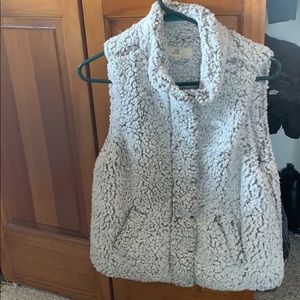 Fuzzy vest
